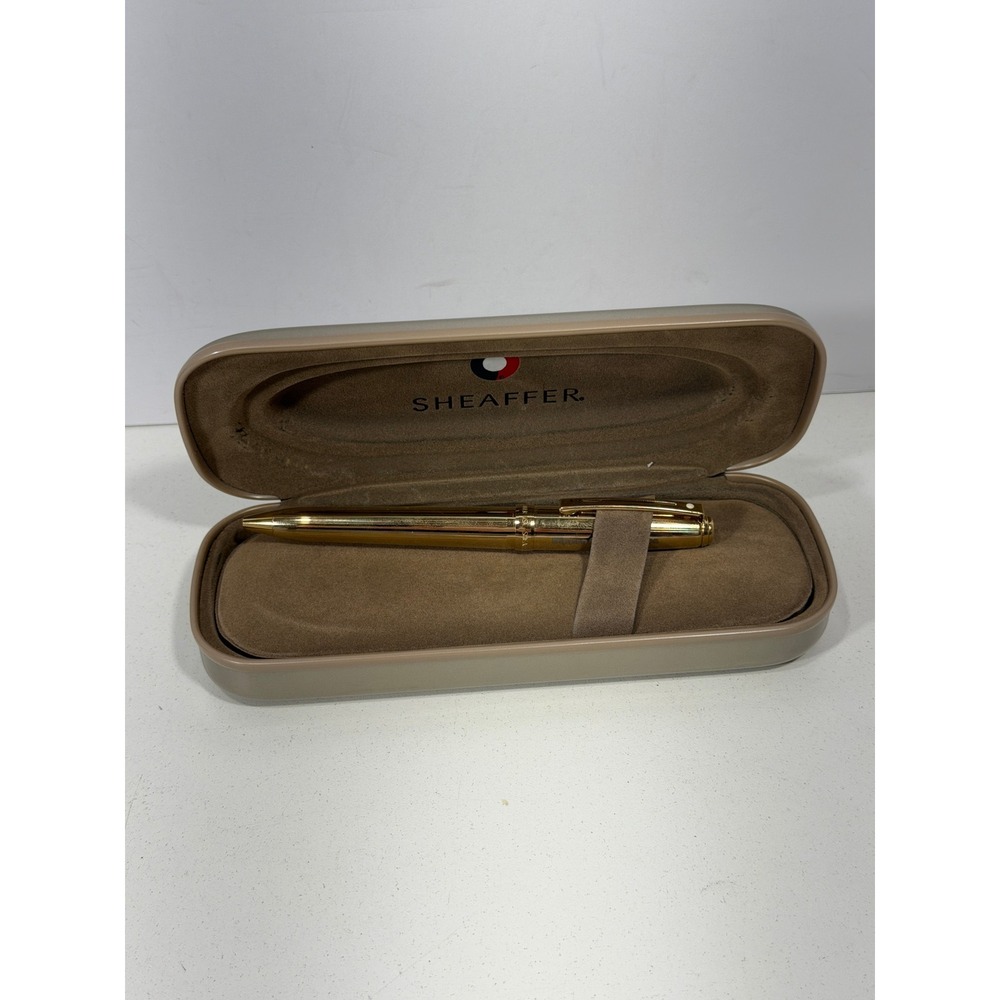 Sheaffer USA Gold Electroplated Ballpoint Pen Nippon Cargo Airlines with Case